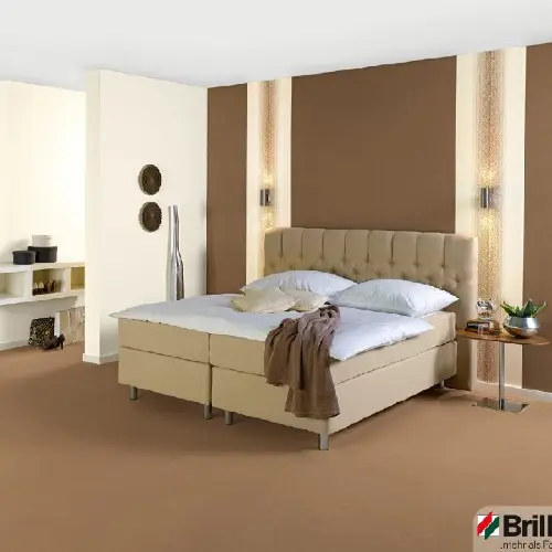 Schlafzimmer mit braunen Wänden - Maler Biesalski in Herne
